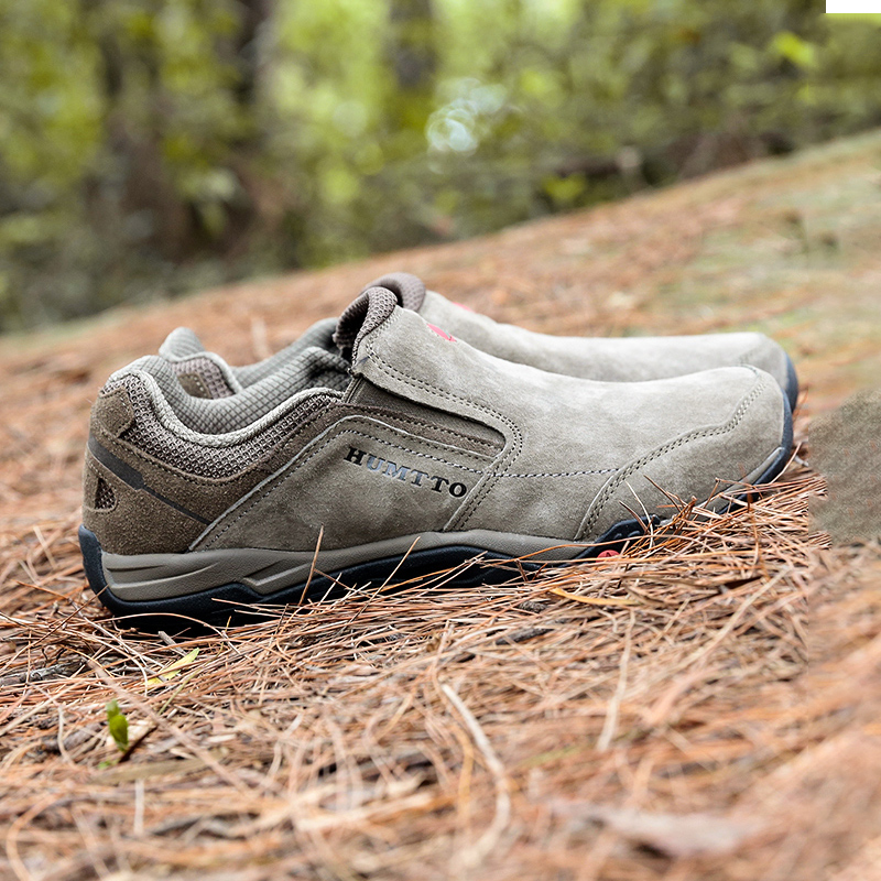 真皮耐磨防水防滑户外徒步登山鞋