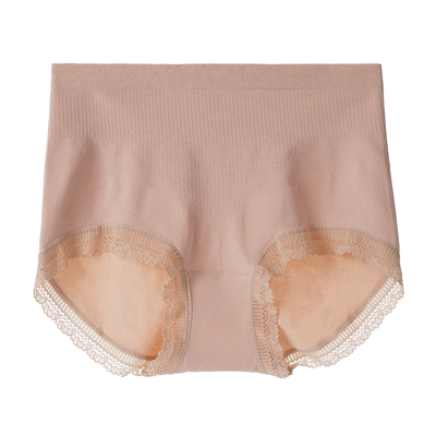 韩玛斯莫代尔高腰花边包臀内裤女