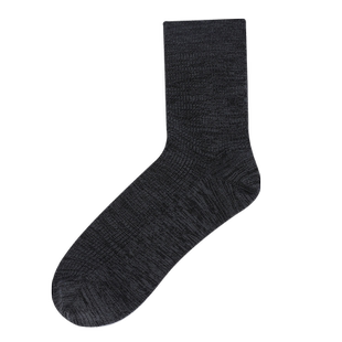 韩玛斯袜子中筒袜男女款秋冬韩版学院风吸汗螺纹莱卡直角袜H31003