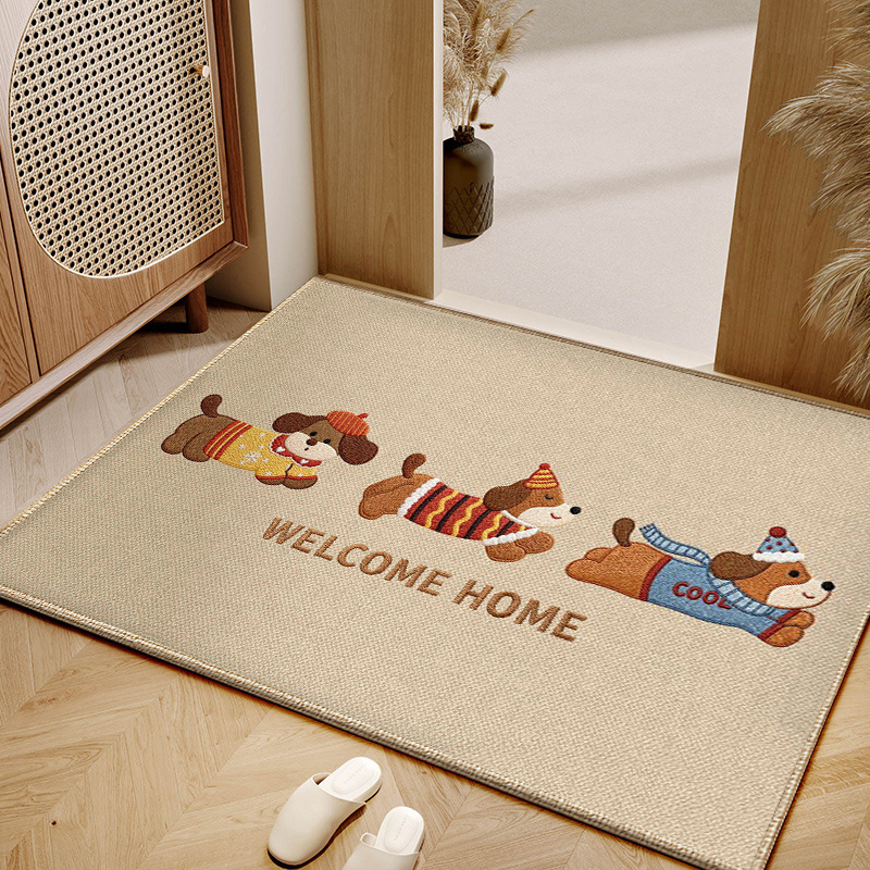 2025新款高级比利时绒入户门地垫