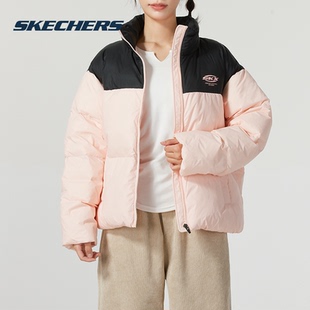 Skechers 时尚 女装 新款 潮流运动外套健身训练跑 冬季 斯凯奇