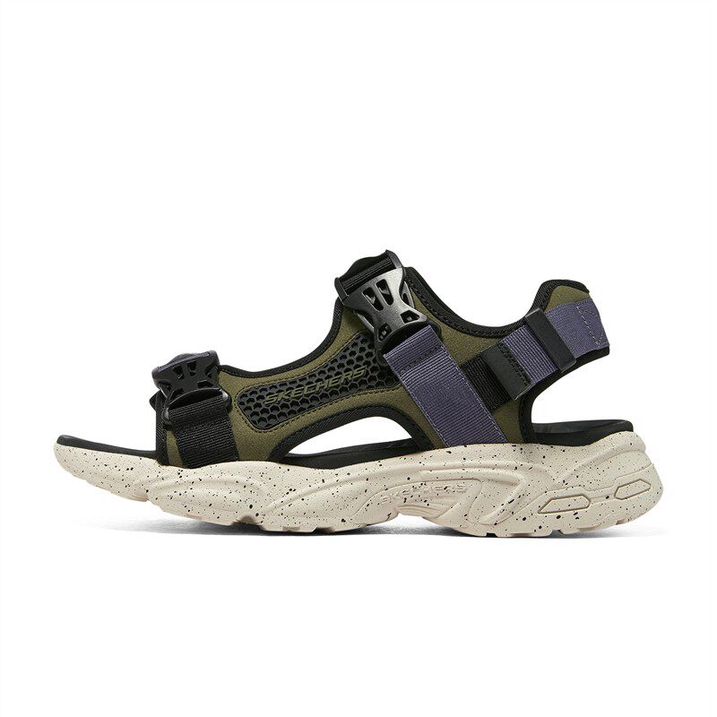 斯凯奇男鞋夏季新款凉拖鞋男款涉水鞋透气运动鞋户外沙滩鞋子