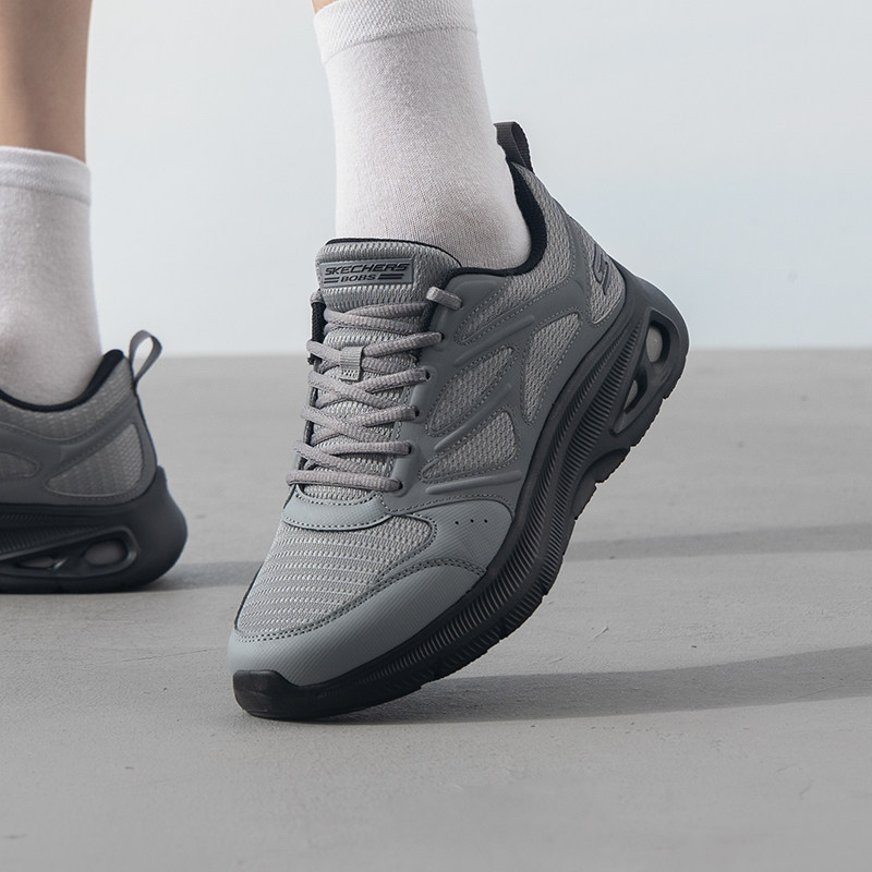 斯凯奇男鞋秋冬新款跑步鞋低帮休闲运动鞋官方正品跑鞋