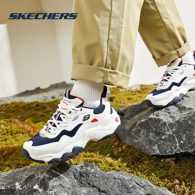 斯凯奇男鞋官方正品运动鞋春季新款厚底增高老爹鞋减震男款熊猫鞋,运动鞋new,运动休闲鞋,淘宝优惠券,粉丝福利购,淘宝优惠卷