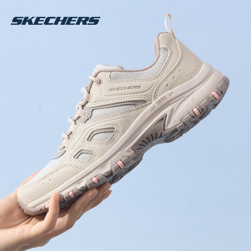 斯凯奇（Skechers）女鞋夏季新款潮流户外徒步鞋登山鞋耐磨防滑复