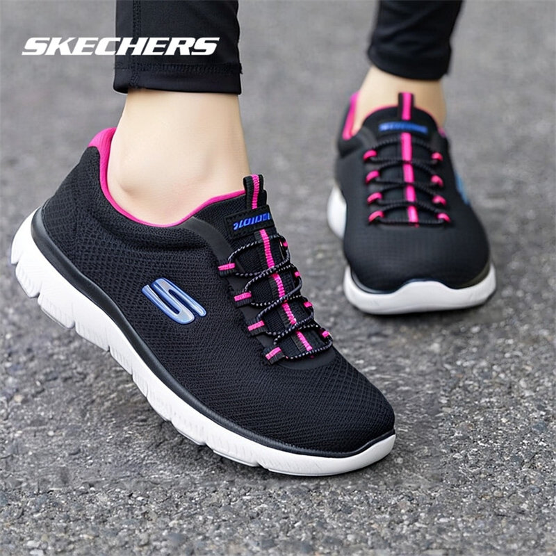 斯凯奇女鞋休闲鞋子春季新款网面一脚穿健步鞋轻便透气缓震运动鞋,运动鞋new,运动休闲鞋,淘宝优惠券,粉丝福利购,淘宝优惠卷