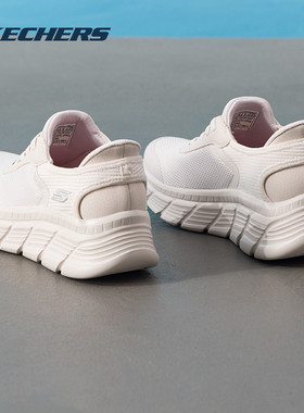 斯凯奇女鞋2026新款Slip ins闪穿健步鞋休闲鞋轻便透气运动鞋跑鞋