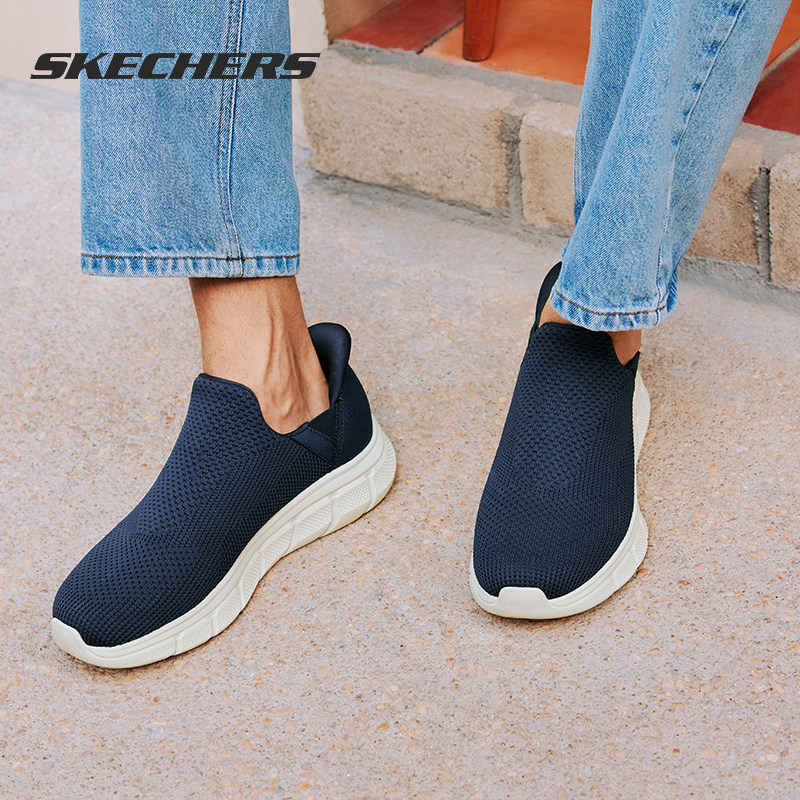 斯凯奇男鞋冬季新款运动鞋一脚蹬穿脱健步鞋官方正品休闲鞋老人鞋,运动鞋new,运动休闲鞋,淘宝优惠券,粉丝福利购,淘宝优惠卷