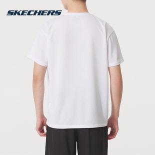 新款 Skechers斯凯奇短袖 2025夏季 女装 高尔夫系列圆领透气T 男装