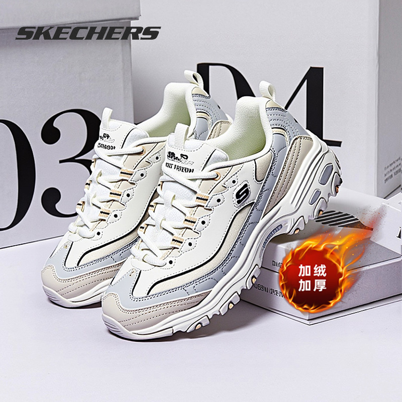 斯凯奇秋冬新款女鞋休闲鞋运动鞋