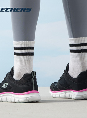 Skechers斯凯奇跑步鞋女秋季新款透气休闲鞋缓震运动鞋150140