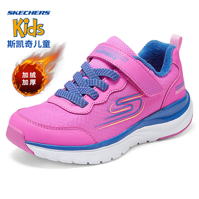 斯凯奇童鞋保暖棉鞋休闲鞋运动鞋