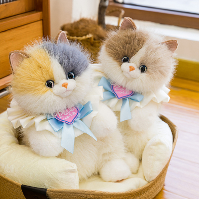 仿真布偶猫背包猫咪玩偶趴姿