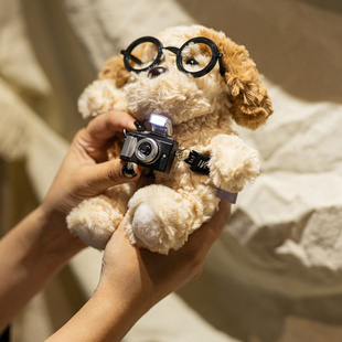 掌中宝蛋挞小狗公仔毛绒玩具玩偶儿童安抚小狗可爱布娃娃生日礼物