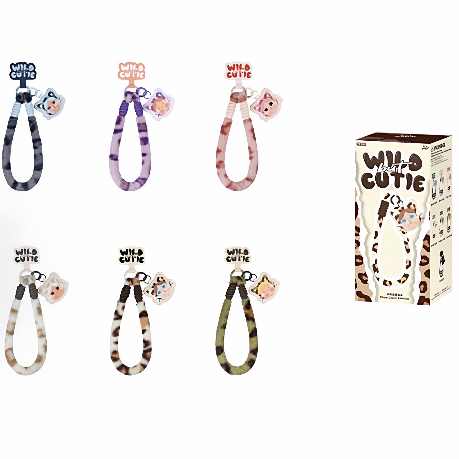 POPMART泡泡玛特CRYBABY豹豹猫猫系列挂绳马克杯手提包盲盒周边