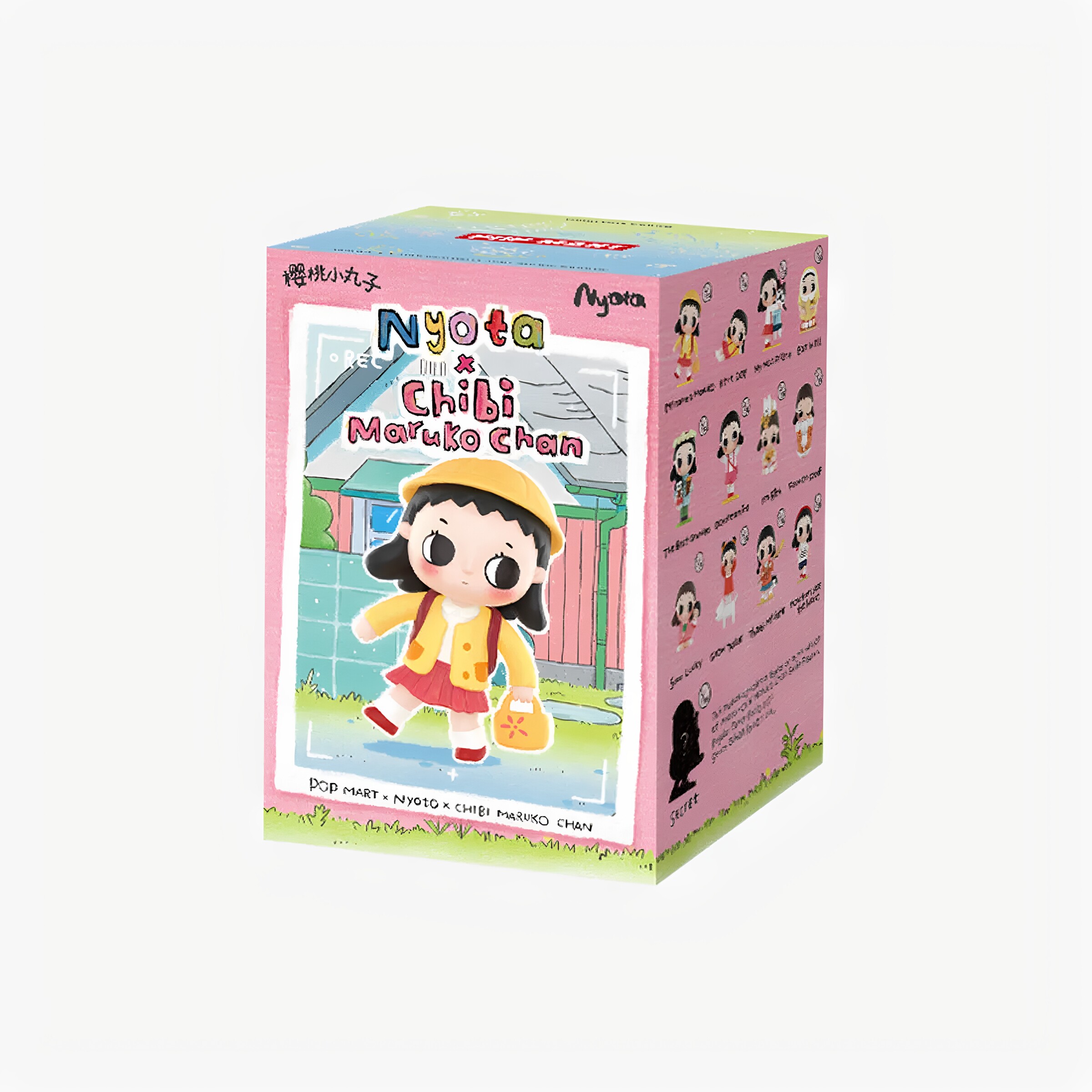 壹号POPMART泡泡玛特Nyota × 樱桃小丸子联名系列手办盲盒玩具