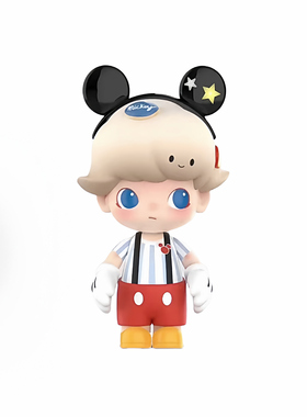 POPMART泡泡玛特MEGA珍藏JUST DIMOO米奇400手办潮玩大娃摆件公仔