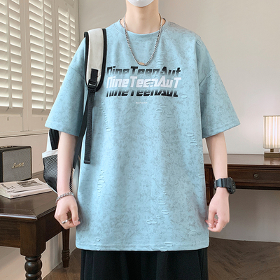 青少年帅气短袖T恤男孩夏装汗衫