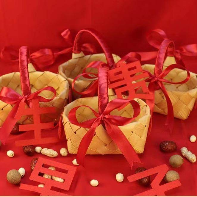 婚房布置装饰早生贵子结婚压床摆件提篮婚礼铺床用品婚庆用品大全,节庆用品/礼品,陪嫁用品套装,淘宝优惠券,粉丝福利购,淘宝优惠卷