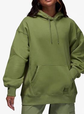 Nike/耐克JORDAN女士运动宽松连帽时尚套头卫衣FB5111-340