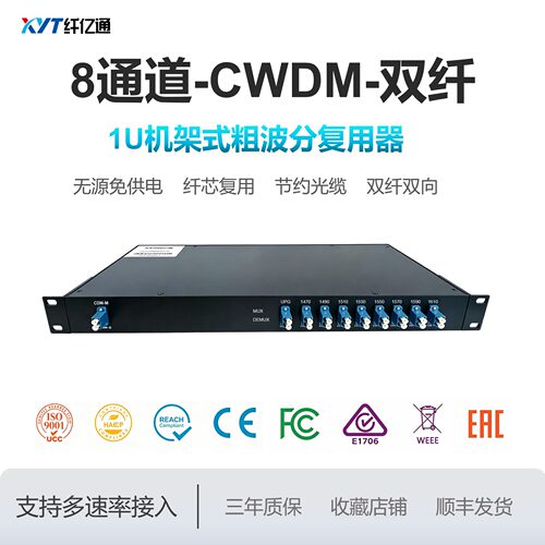 纤亿通CWDM粗波分复用器