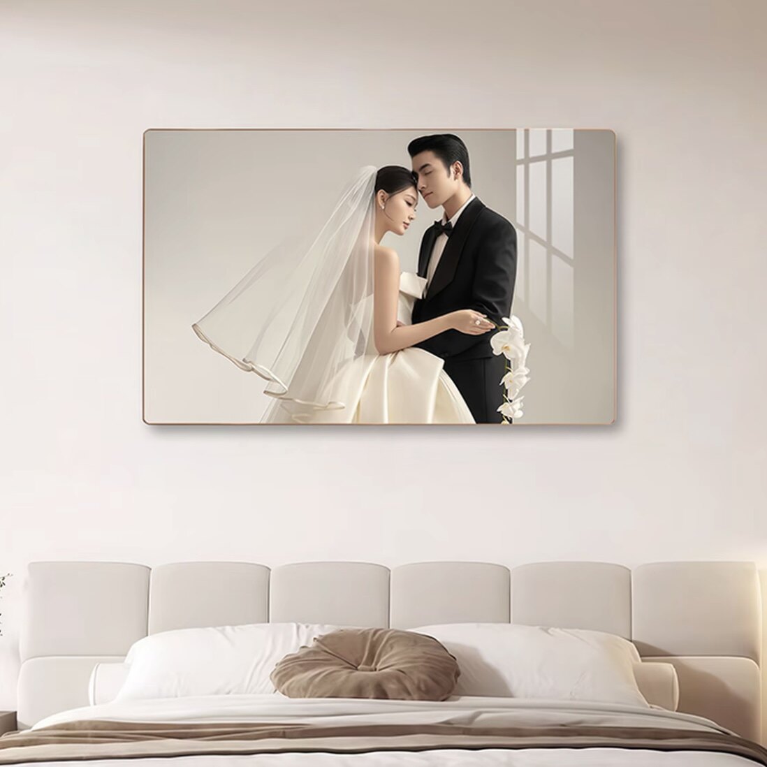 影楼品质高清相框定制相片婚纱照