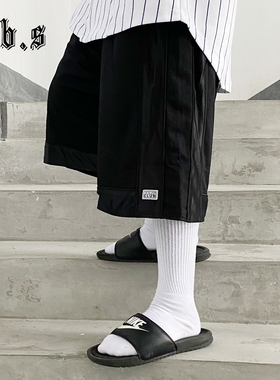 西海岸PRO CLUB奇卡诺街头大码过膝宽松美式休闲七分运动篮球短裤