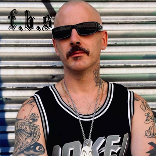 LOCS奇卡诺Chicano Gangsta西海岸腰果花匪帮说唱硬汉小众墨镜