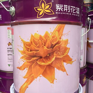 紫荆花工业漆聚酯漆 硝基清面漆 家具木材防腐漆 木器漆20kg