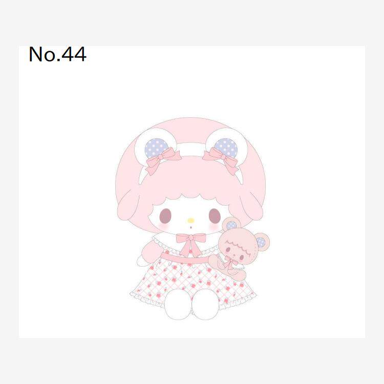 【咕唔咕屋】预售 日本三丽鸥 7月 兔耳美乐蒂 piano 小羊 生日