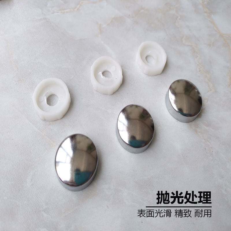 铜镜钉装饰盖帽玻璃镜子螺丝广告钉盖浴室衣柜装饰钉扣镜扣挂镜钉