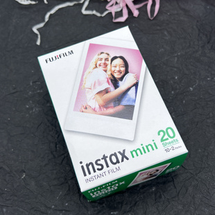 富士拍立得白边花边相纸mini12/11/8/9/7S+/90 一次成像胶片3寸