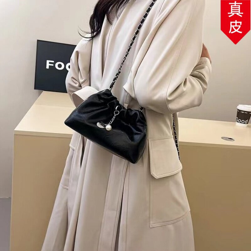 千禧包链条高级时尚小水桶包网红