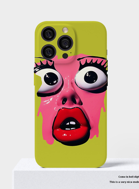 『GRACE SNOW』艺术家设计韩国进口菲林插卡二合一磁吸MagSafe手机壳保护壳适用于苹果14/15promax