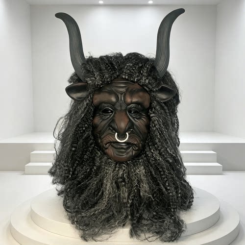 大话西游牛魔王面具cos周星驰装