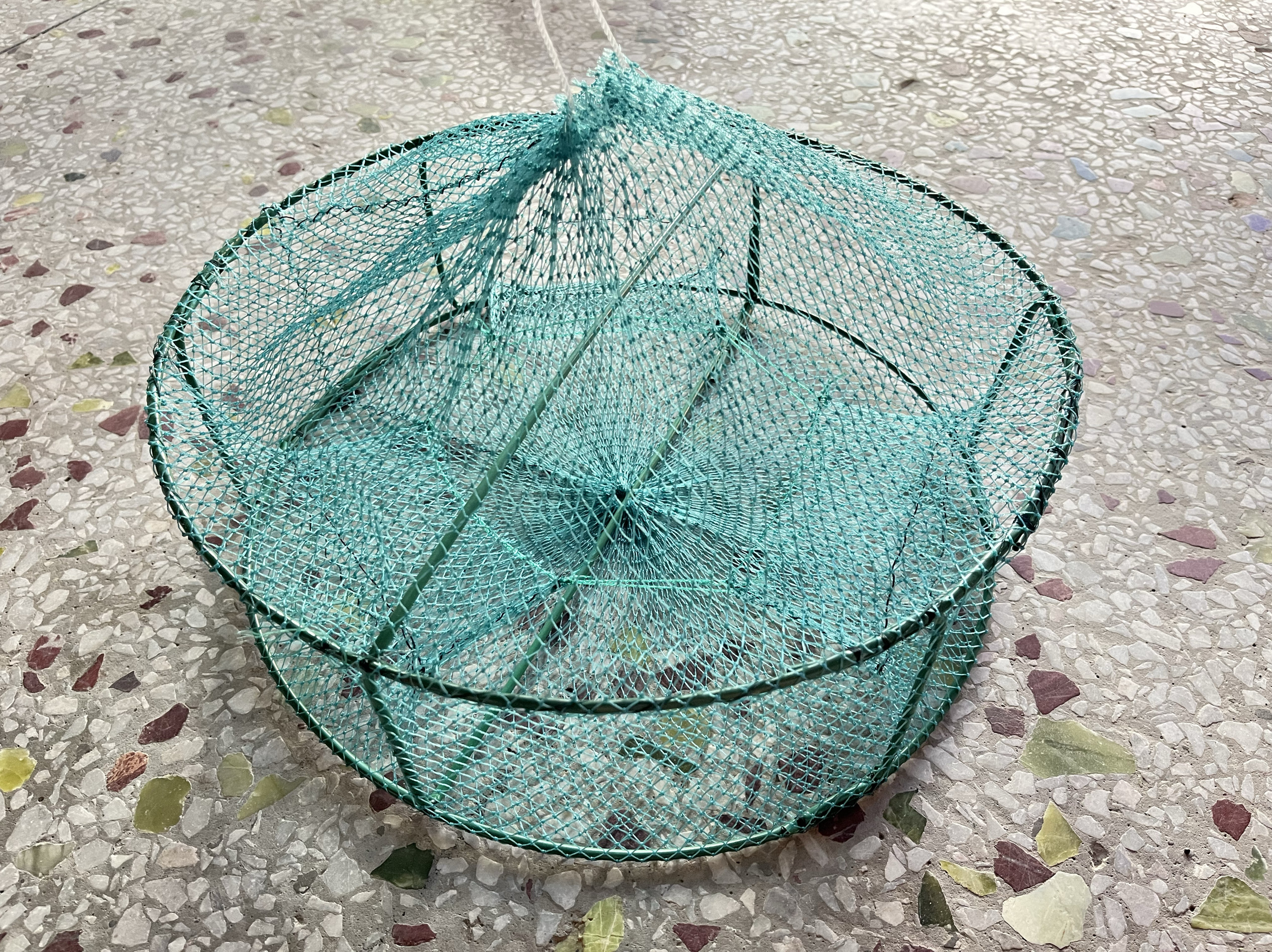 捕鱼笼螃蟹笼泥猛笼金鼓鱼笼手工鱼笼渔网笼