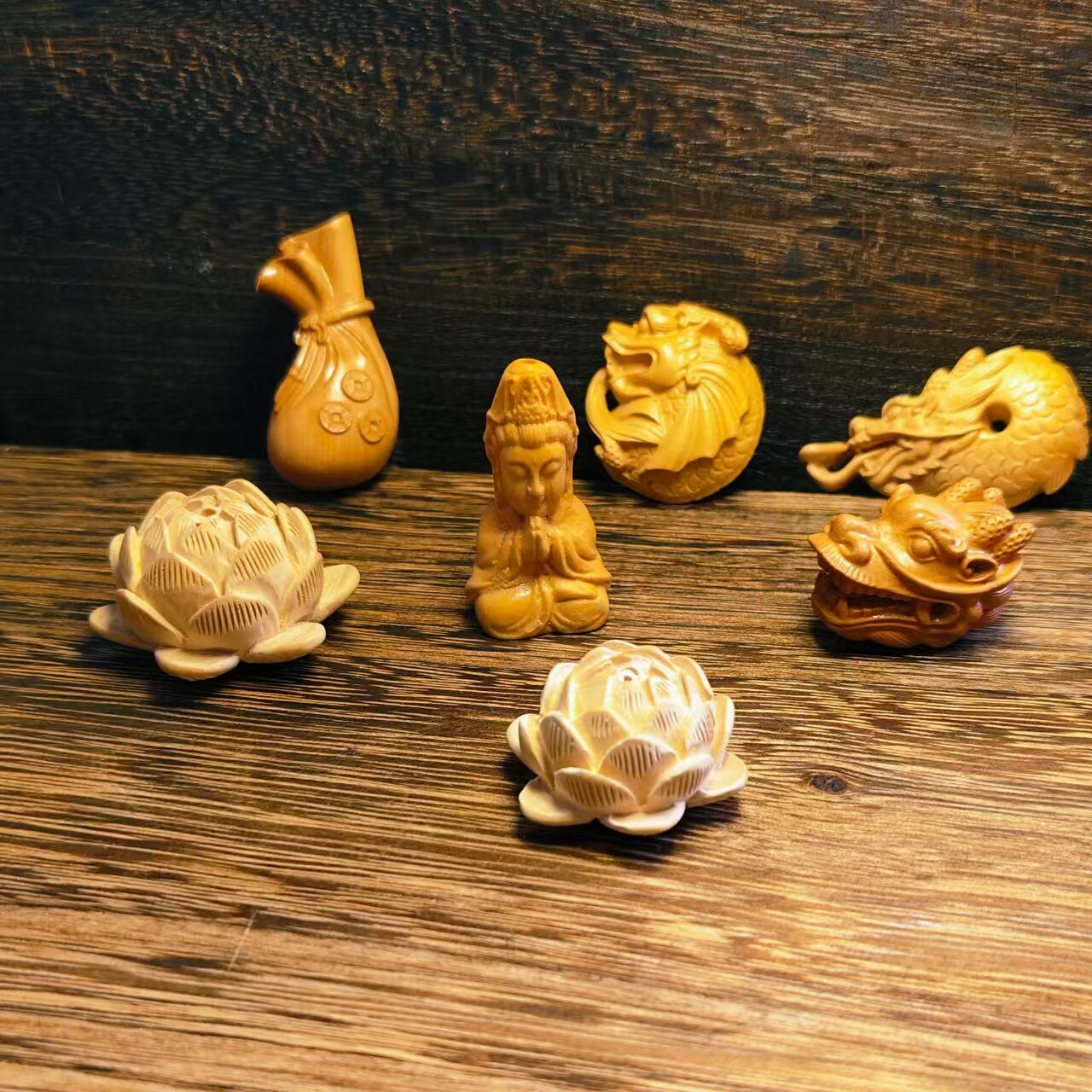 猛犸象牙雕刻件象牙果手把件象牙