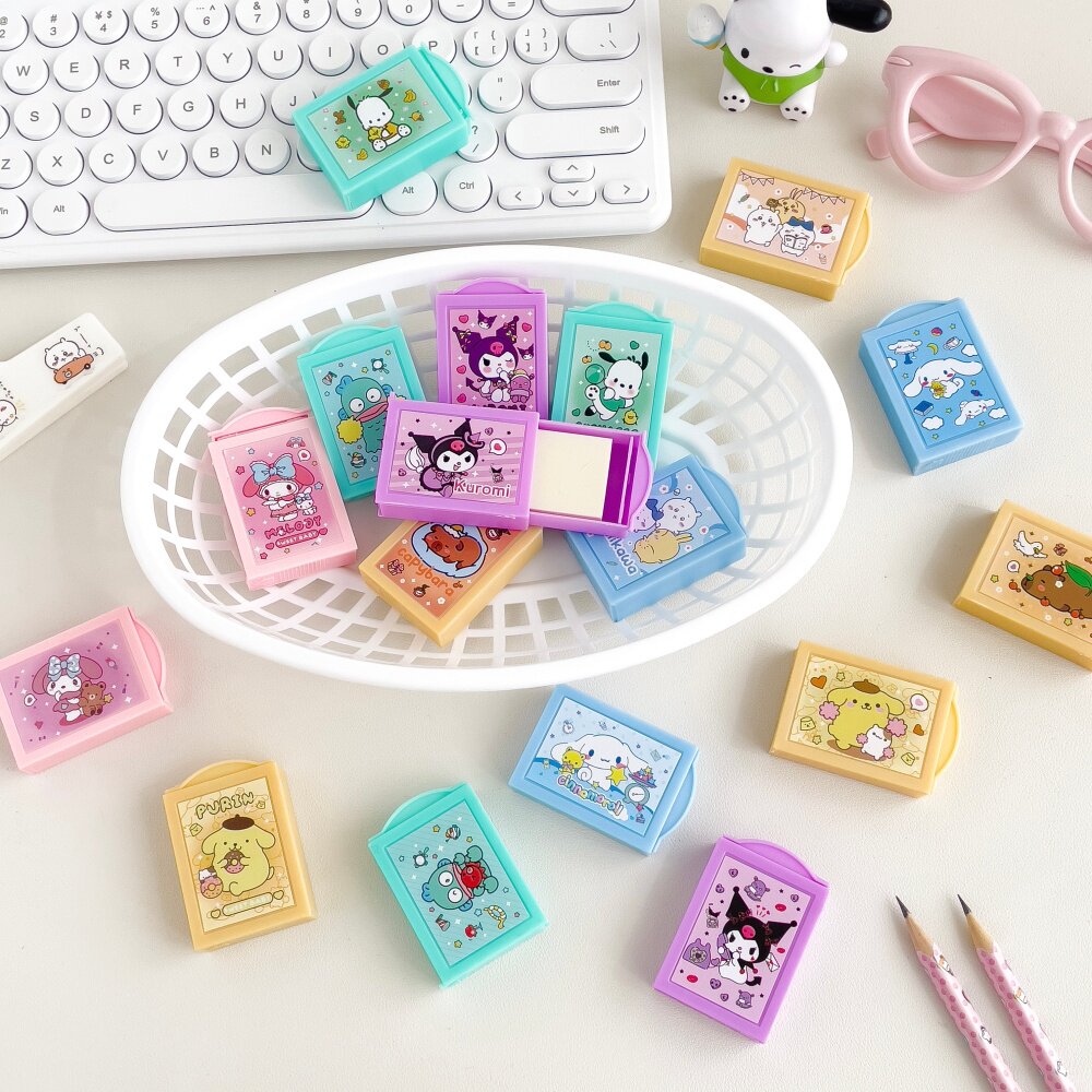 魔术盒橡皮擦创意表演可爱学生