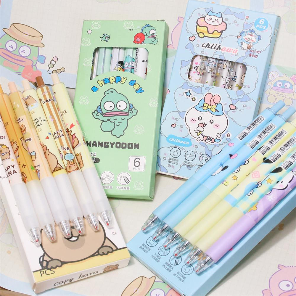 0.5mm限定中性笔按动笔