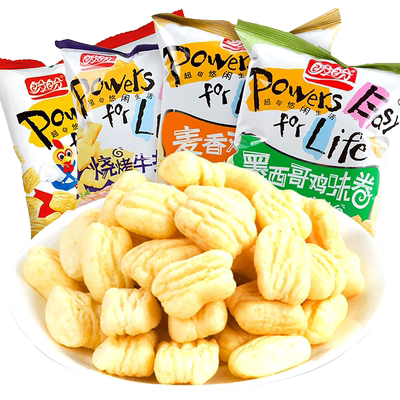 盼盼麦香好吃的散装鸡味块大礼包