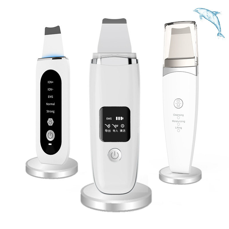 超声波铲皮机微电流彩光导入导出仪家用黑头粉刺死皮洁面美容仪器,美容美体仪器,电子美容仪（非器械）,淘宝优惠券,粉丝福利购,淘宝优惠卷