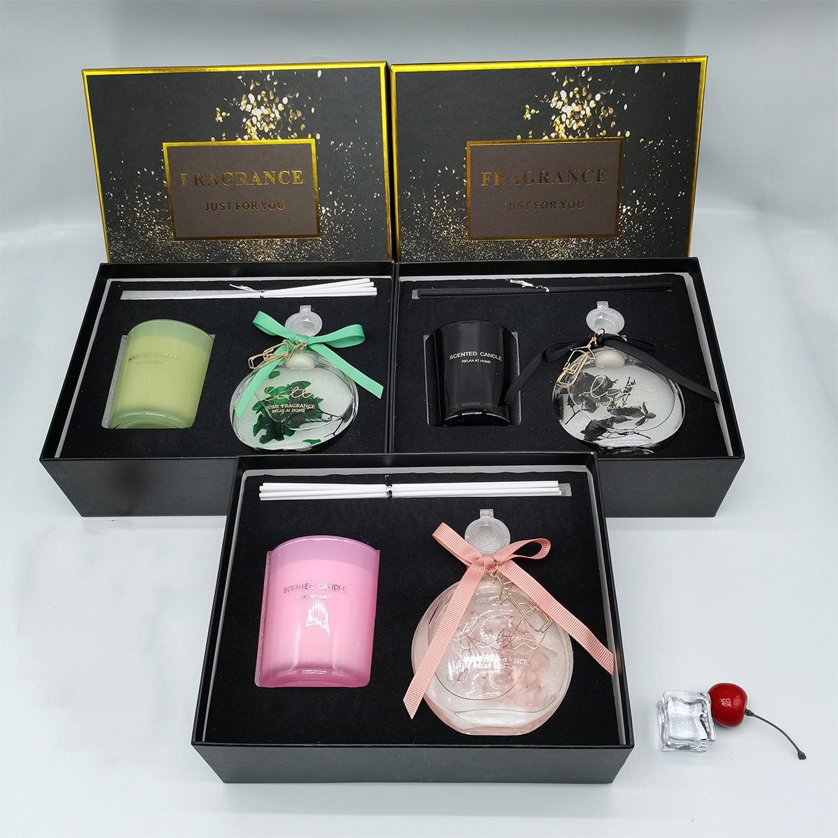 香薰蜡烛礼盒套装拇指瓶香氛精油网红ins七夕520情人节女生日礼物