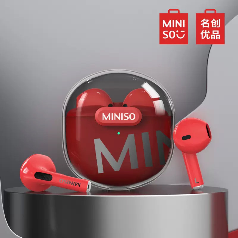 MINISO名创优品无线蓝牙耳机M-01入耳式男生女款运动降噪音质高端使用感如何?