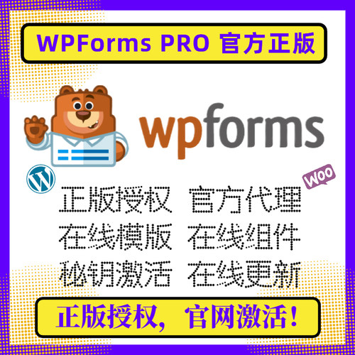 WPFormsPro官方正版官网激活