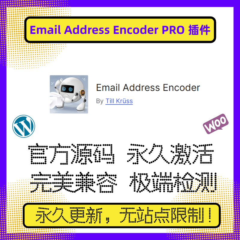 Email Address Encoder Premium 插件 WP邮件防采集插件 邮箱保护