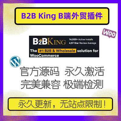 B2BKing插件B2B插件外贸B2B