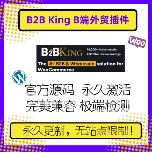 B2BKing插件B2B插件外贸B2B
