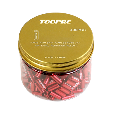 TOOPRE刹车变速线管帽山地公路自行车4/5mm铝合金线管套内线芯帽