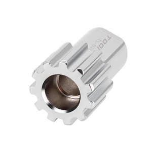 TOOPRE曲柄侧盖拆卸工具 适用XTR M9100一体中空牙盘螺丝安装套筒