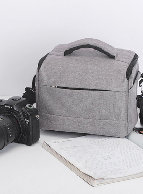 单反相机包适用佳能尼康索尼微单收纳包单肩摄影包60700D200D轻便